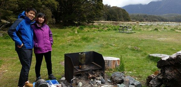 Fiordland hiking 3 wilderness tea